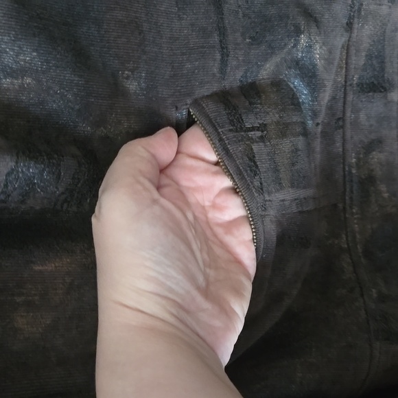 TRIBAL zip up casual blazer - Picture 4 of 5